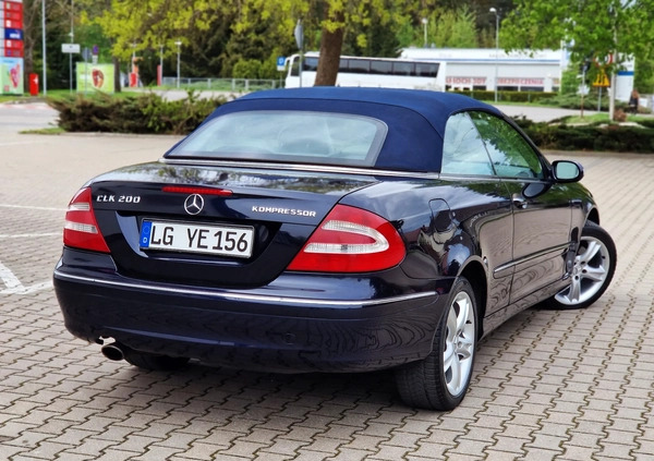 Mercedes-Benz CLK cena 28900 przebieg: 147000, rok produkcji 2005 z Gościno małe 742